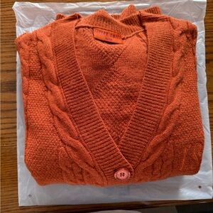Taylor Swift Women's Orange Cardigan